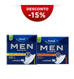 15% Pack poupança Protetor Absorvente Nível 2 +  Protetor Absorvente Nível 3